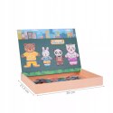 Edukacyjne Puzzle Magnetyczne Rodzinka - Kreatywna Zabawa