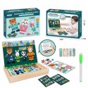 Edukacyjne Puzzle Magnetyczne Rodzinka - Kreatywna Zabawa