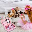 Kuferek kosmetyków Mała Syrenka - zestaw do makijażu i paznokci dla dzieci