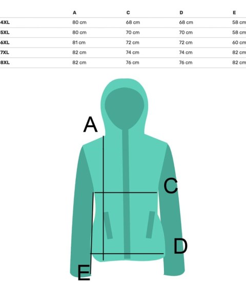 Męska kurtka pikowana z kapturem zimowa dwukolorowa (Szary)
