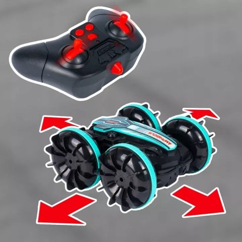 Samochód terenowy RC z opaską gestów - auto, wodoodporny, LED