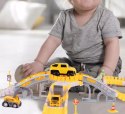 Tor samochodowy Budowlany 255 el. - auta pojazdy budowy zestaw dla dzieci