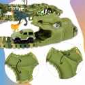 Tor samochodowy dla dzieci Dino Park wyścigowy zestaw 240 el dinozaury