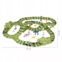 Tor samochodowy dla dzieci Dino Park wyścigowy zestaw 240 el dinozaury