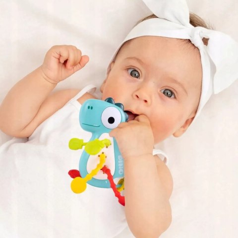 Zabawka Sensoryczna Gryzak Montessori Dinozaur - Rozwija Zmysły