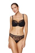 Biustonosz Soft Biustonosz Semi-Soft Model Fleur B3 Black - Gorteks - 85D
