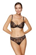 Biustonosz Soft Model Fleur B2 Black - Gorteks - 80D