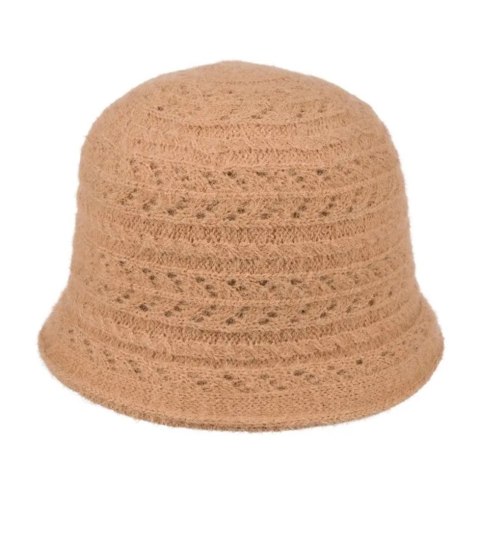 Kapelusz damski pleciony (Beżowy)