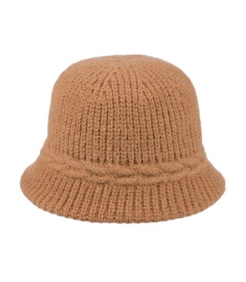 Kapelusz damski pleciony (Beżowy)