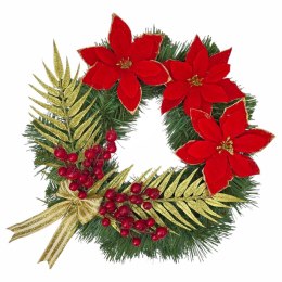 Wianek świąteczny na Boże Narodzenie stroik na drzwi stół handmade