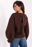 Bluza Damska Model IT-BL-H2349.65 Dark Brown - Factory Price - uniwersalny