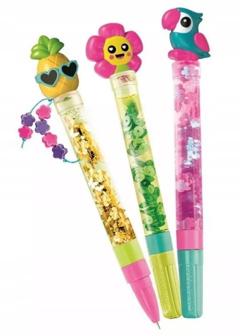 Clementoni zestaw kreatywny mini fabryka długopisów tropikalny