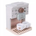 Drewniany ekspres do kawy dla dzieci z akcesoriami