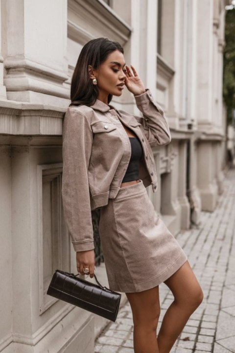 Spódnica Komplet Model Rubi 379 Beige - IVON - s