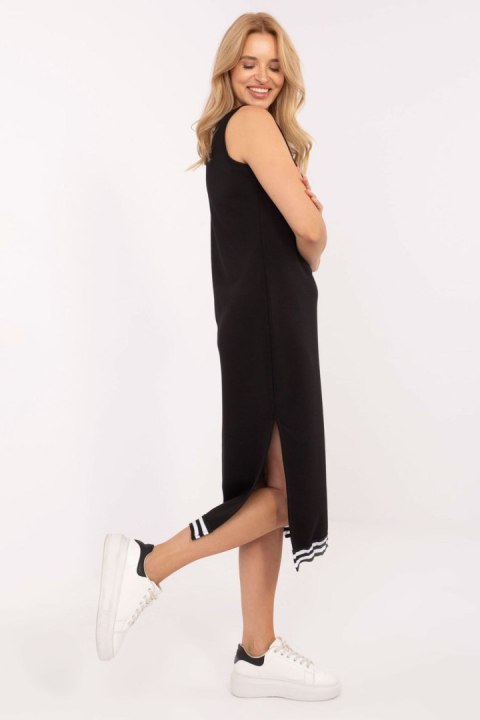 Sukienka Komplet Model IT-KMPL-9719.64 Black - Rue Paris - uniwersalny