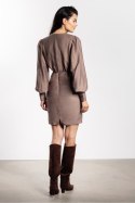 Sukienka Model A734 Taupe - awama - s