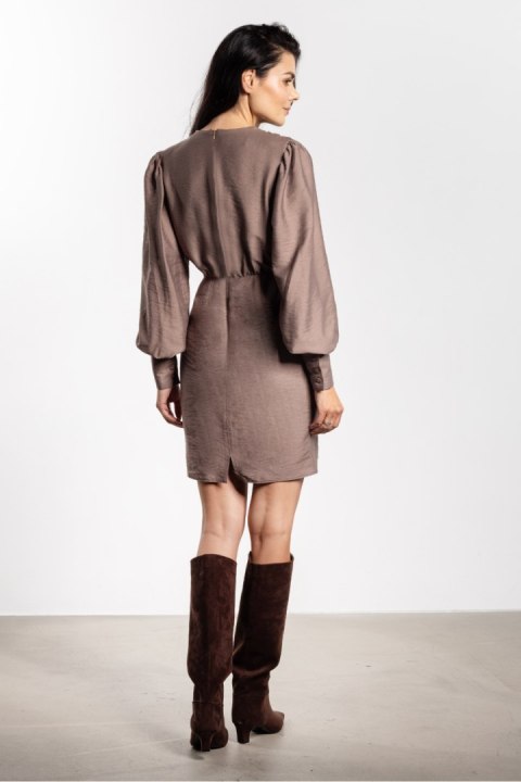 Sukienka Model A734 Taupe - awama - s