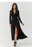 Sukienka Model M906 Black - Makadamia - 40