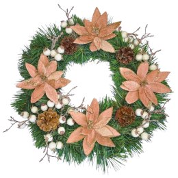 Wianek świąteczny na Boże Narodzenie stroik na drzwi stół dekoracja handmade