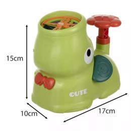 Wyrzutnia latających dysków dla dzieci zabawa na świeżym powietrzu