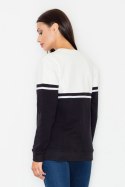 Bluza Damska Model M511 Black/Ecru - Figl - L Bluza Damska Model M511 Black/Ecru - Figl - L