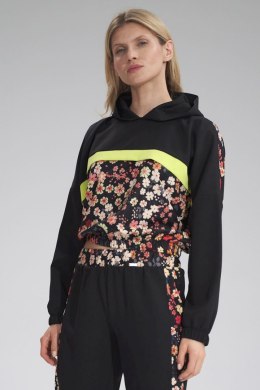 Bluza Damska Model M757 Black/Wzór 122 - Figl - s