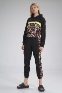 Bluza Damska Model M757 Black/Wzór 122 - Figl - s Bluza Damska Model M757 Black/Wzór 122 - Figl - s