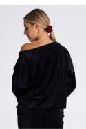 Bluza Damska Model M968 Black - Figl - L/XL Bluza Damska Model M968 Black - Figl - L/XL