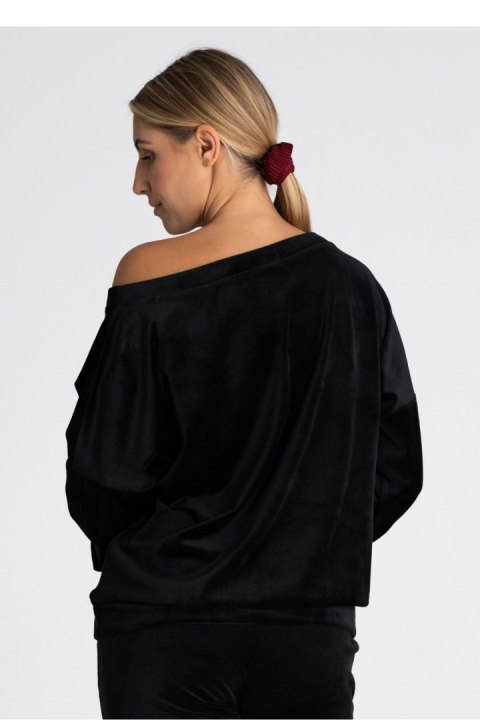Bluza Damska Model M968 Black - Figl - L/XL Bluza Damska Model M968 Black - Figl - L/XL