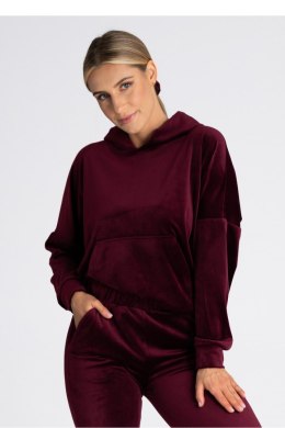 Bluza Damska Model M969 Bordo - Figl - S/M