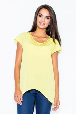 Bluzka Model M390 Light Green - Figl - XL