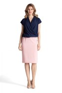 Bluzka Model M652 Navy - Figl - M Bluzka Model M652 Navy - Figl - M