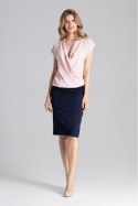 Bluzka Model M652 Pink - Figl - L Bluzka Model M652 Pink - Figl - L