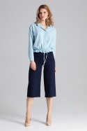 Koszula Damska Model M647 Sky Blue - Figl - S/M Koszula Damska Model M647 Sky Blue - Figl - S/M
