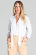 Koszula Damska Model M700 White - Figl - XL