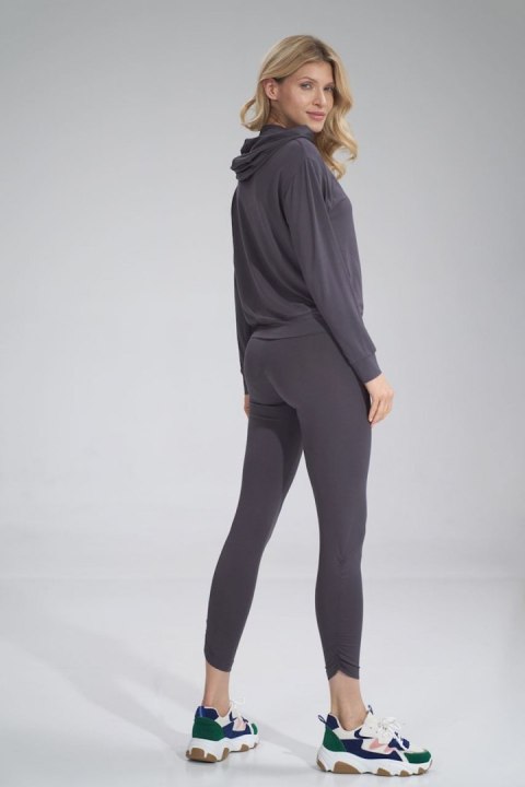 Legginsy Model M773 Dark Grey - Figl - XL Legginsy Model M773 Dark Grey - Figl - XL