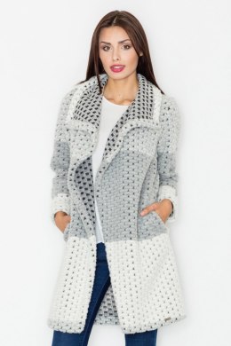 Płaszcz Damski Model M507 Grey - Figl - L