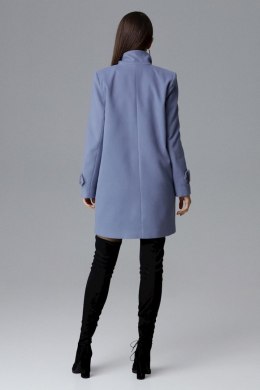 Płaszcz Damski Model M625 Blue - Figl - L/XL