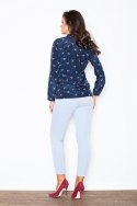 Spodnie Damskie Model 293 Blue - Figl - s Spodnie Damskie Model 293 Blue - Figl - s