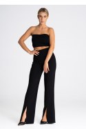 Spodnie Damskie Model M955 Black - Figl - L Spodnie Damskie Model M955 Black - Figl - L