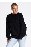 Sweter Damski Model M982 Black - Figl - uniwersalny Sweter Damski Model M982 Black - Figl - uniwersalny