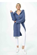 Sweter Kardigan Model M884 Blue - Figl - uniwersalny Sweter Kardigan Model M884 Blue - Figl - uniwersalny