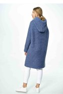 Sweter Kardigan Model M884 Blue - Figl - uniwersalny Sweter Kardigan Model M884 Blue - Figl - uniwersalny