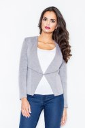 Żakiet Model 358 Grey - Figl - L Żakiet Model 358 Grey - Figl - L