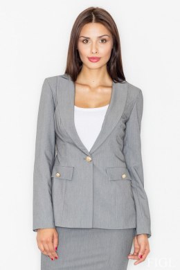 Żakiet Model M489 Grey - Figl - s