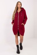 Bluza Damska Model RV-BL-A1027.79 Bordo - Relevance - uniwersalny
