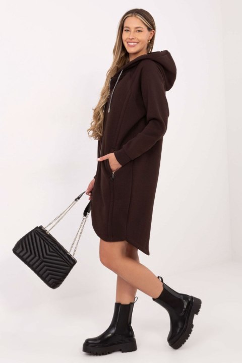 Bluza Damska Model RV-BL-A1027.79 Dark Brown - Relevance - uniwersalny