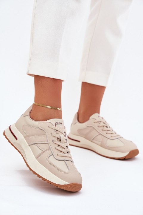 Buty Sportowe Model Daniel Lopez SS2D4043 Beige - Step in style - 38