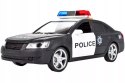 Policyjny radiowóz otwierane drzwi świecące koguty dźwięki auto policja