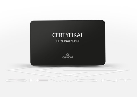 Zegarek Męski Giewont Chronograph Sapphire Czarno Srebrny GW5630-A2